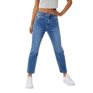 Jack Wills Womens/Ladies Stella Denim High Rise Slim Jeans / Mid Wash